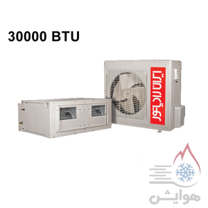 داکت اسپلیت ایران رادیاتور 30000 مدل IAC-30CH/DUCT/A
