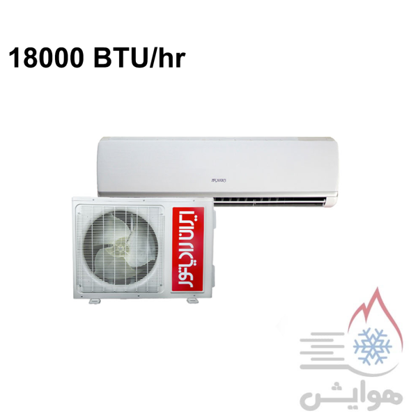 کولر گازی 18000 ایران رادیاتور مدل IAC-18CH/XA/AA