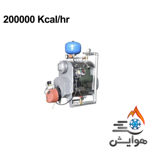 پکیج گرمایشی استخر خزر منبع بندر مدل KM-200